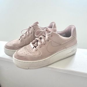 Pink Nike Air Force 1
